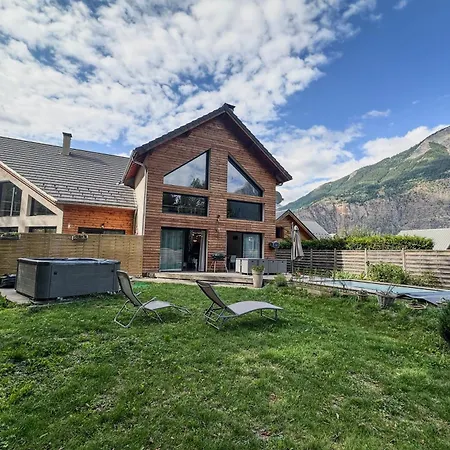 Les D'oisans - Jacuzzi - Piscine - 20 Pers * Le Bourg-dʼOisans